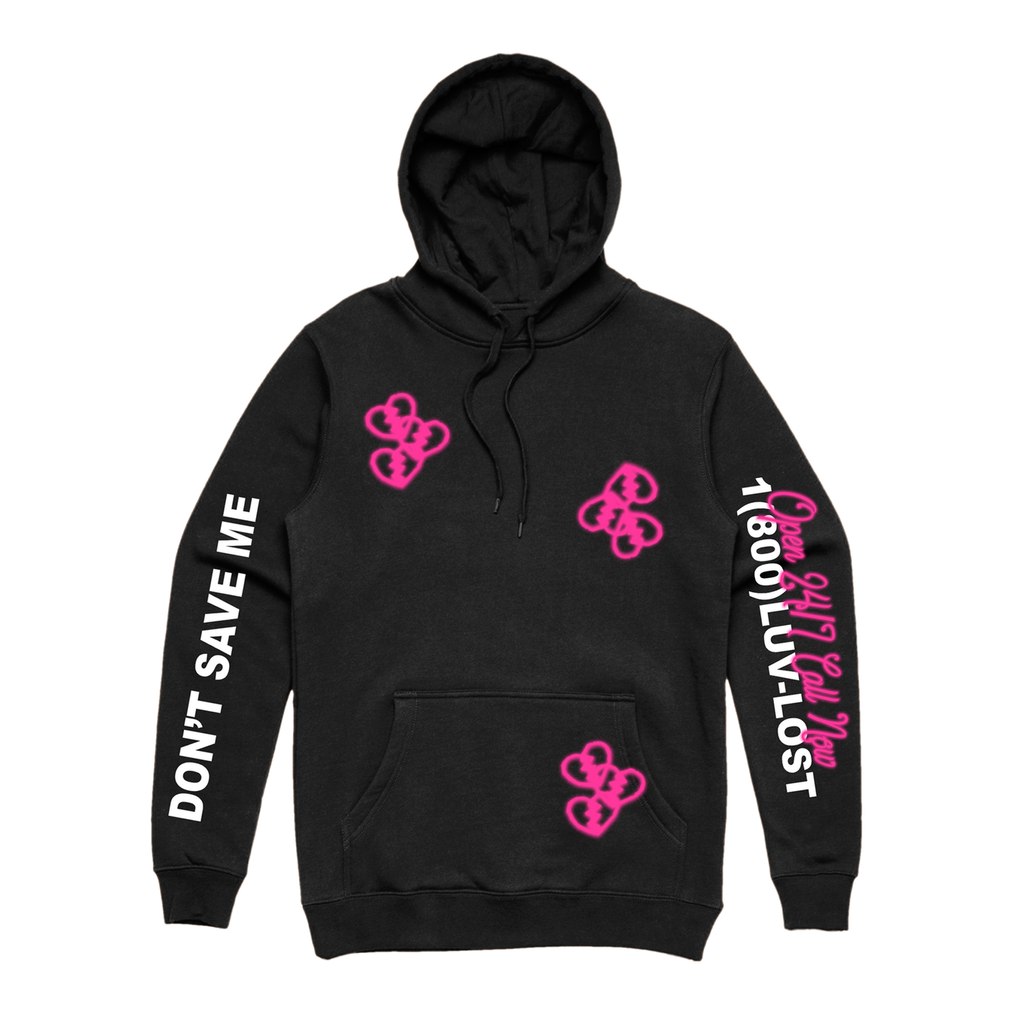 Heartbreak Nights Hoodie (Black)