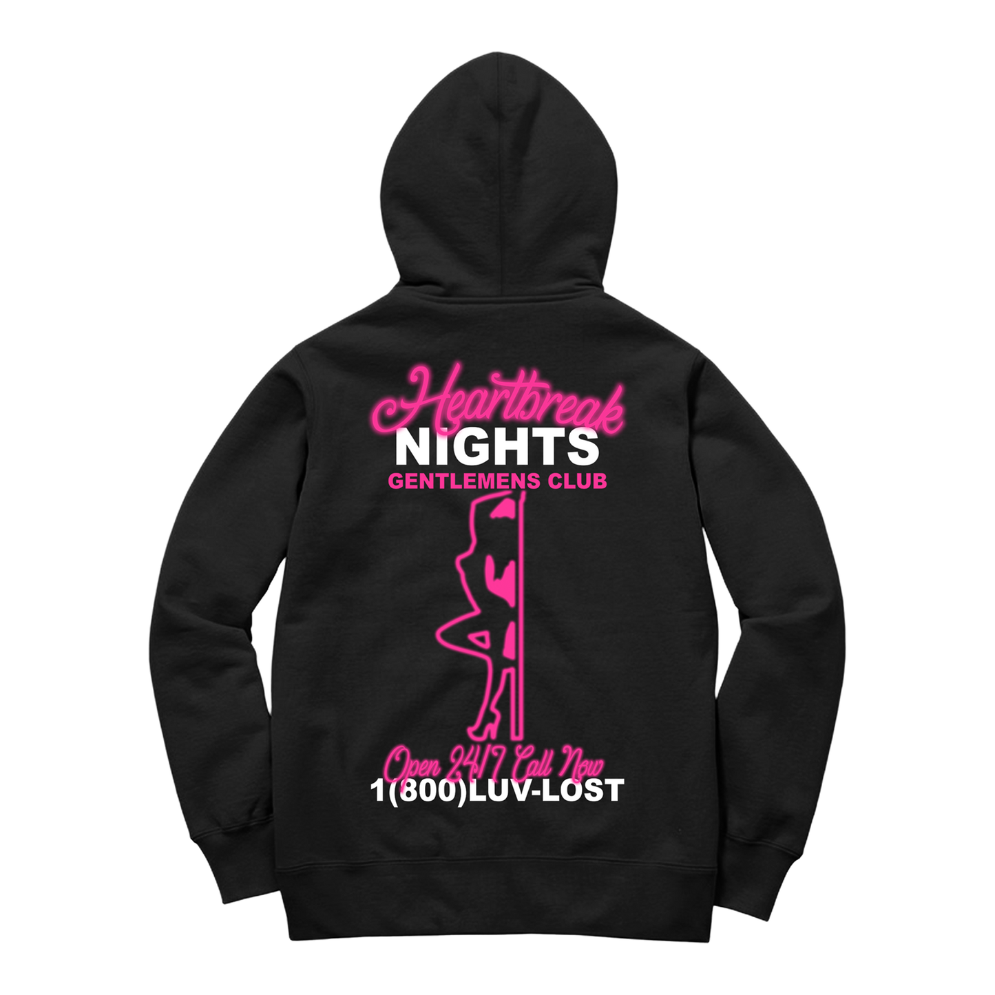 Heartbreak Nights Hoodie (Black)